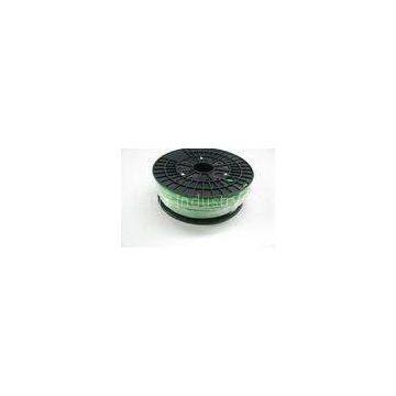 Green 3D Plastic 1.75mm ABS Filament Durable For 3D Printing