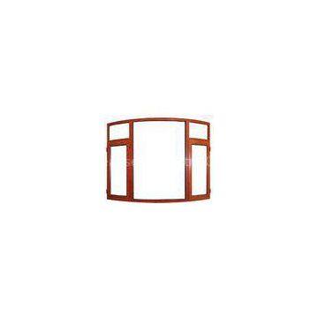 Bent Metal Double Casement Window / Composite Aluminum Casement Windows