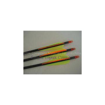 customized surface carbon fiber arrow, spine 300 carbon fiber arrow