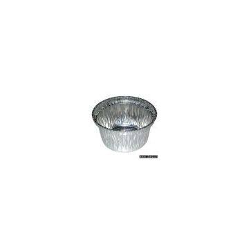 Sell Foil Container of Small Round Cup / Muffin and Flan Bowl