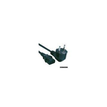 Sell European Type AC PC Y Power Cord Cable