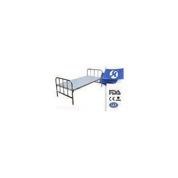 Perforated Powder Coated Steel Flat Manual Hospital Bed With Cheap Price