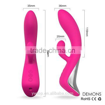 Waterproof Vibe G-Spot Rabbit Vibrator Soft Janpen AV Vibrator