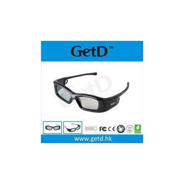 Universal Rechargeable square glasses For DLP-Link Projector