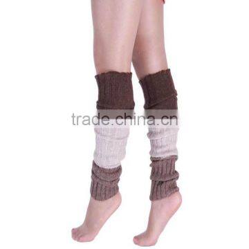 1 Pair Chic Womens Crochet Knit Leg Warmers Cuffs Toppers Boot Socks