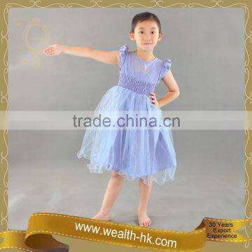 Sweet Lovely Flower Kids Girls Casual Dress photo-2