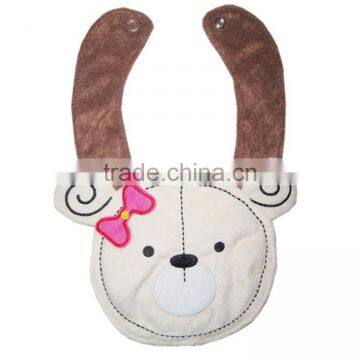 fancy bear cotton baby bandana bibs