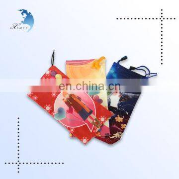 Fashion textile printing cellphone packaging bag phone pouch with high qualilty