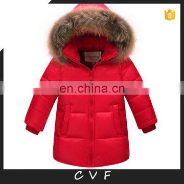 Jumbo raccoon fur collar down jackets 2017 new fashion winter coats