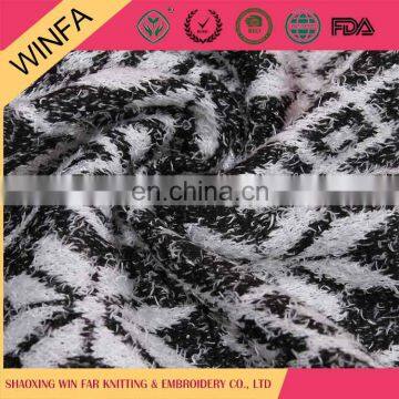 Latest pattern Customized design multi-purpose dyed knitted jacquard fabric