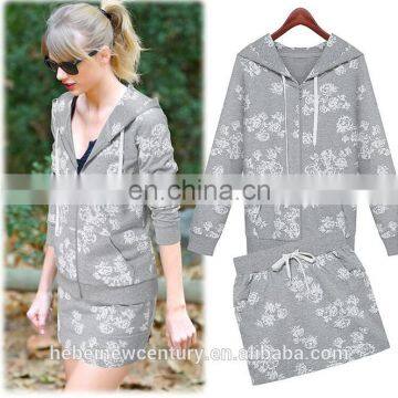 New fashion ladies' OL classic simple pure color deep v-neck small suit shorts vest three-piece suit cultivate one's morality