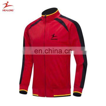 Helaong Cheap Custom Sublimation Tracksuit Wholesale 5xl Mens Soccer Tracksuit