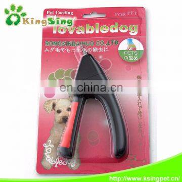 Black and Red Pet Fingernail Pliers for Dogs