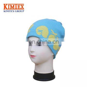 2017 Fashion colorful hip hop custom winter knitted hat