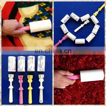 PE Adhesive Clothes Dust Remove Sticker Roller for House Use