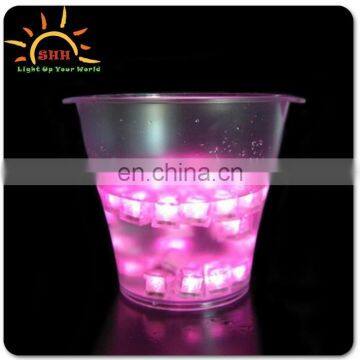 light up ice bucket 2015 hot glowing ice bucket beer ice bucket for bar or party