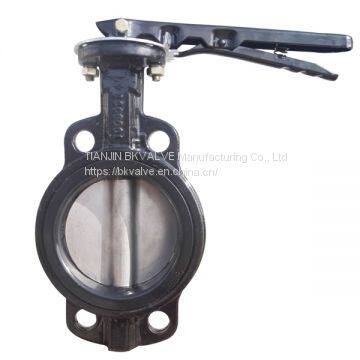 one stem no-pin wafer butterfly valve дроссельный клапан