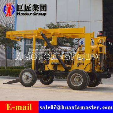 XYX-3 Wheeled Hydraulic Core Drilling Rig photo-2