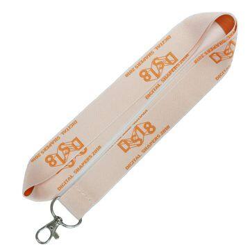 Wholesale Personalised Custom Double Sided Embroidery Jacquard Woven Logo Lanyard for Promotion photo-2