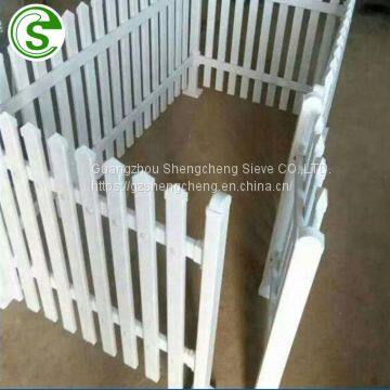 High quality white fence garden white picket fence garden edging