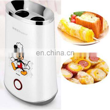 Best Use and Most Convenient to Carry the Manual Electric Egg Rolling Cup Processing Machine Breakfast Cup