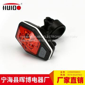 USB Rechargeable Bicycle Lamp Taillight photo-2