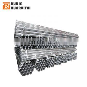 Galvanized steel pipe q235/C250 scaffolding tube for outdoor fence post construction