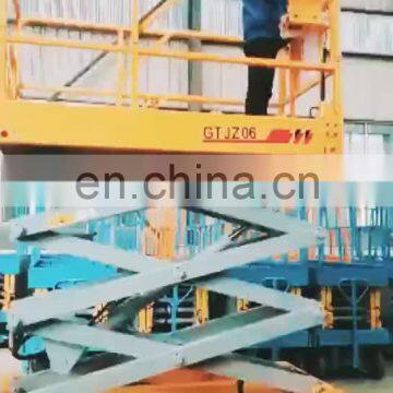 7LGTJZ Shandong SevenLift mobile hydraulic weight automatic vertical battery ladder lifter