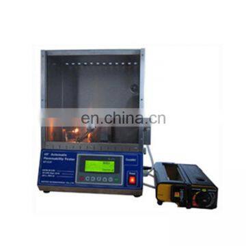 45 Degree Textile Fabric Combustion Testing Machine