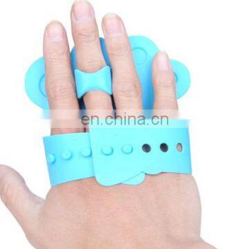 Soft Silica Gel Multiple Colors Pet Fur Remover Gloves Pets Hair Massage Brush Cat Gloves Dog Hair Cleaning Gloves photo-7