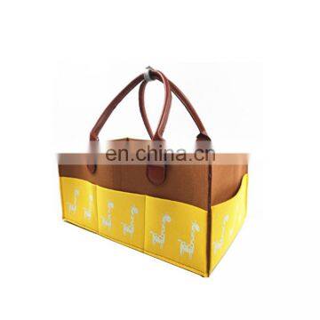 Eco-friendly multi-functional tote nursery organizer for fashion mother