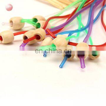 Multi-color Top Quality Plastic Tube Smooth Nature Circular Bamboo Knitting Crochet Hooks Needles Sets Tool photo-4