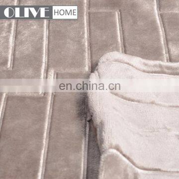 Super Soft Luxurious Extra Thick Reversible 3D Imprinted Flannel Fleece Sherpa Blanket photo-7