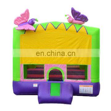 Commercial Glittery Butterfly Bounce House Kids Jumping Bouncy Castle Inflatable Bouncer For Sale