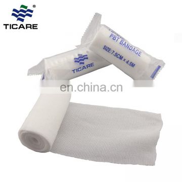 Medical Waterproof surgical elastic thick pbt conforming Bandage