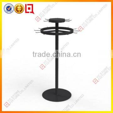 Black Neck Tie Countertop Metal Display Rack