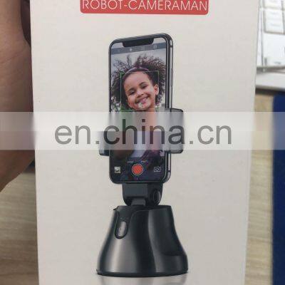 Smart Selfie Stick Stand 360 Rotation Auto Face Tracking Selfie Tracking Holder Smartphone Holder For Photo Vlog Live Video photo-4
