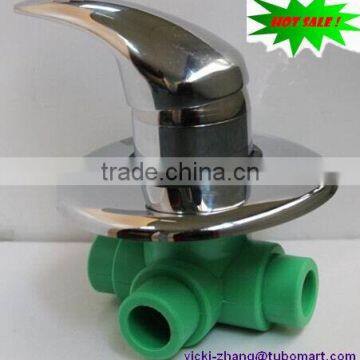 PPR Shower Mixer PPR tap Mixer from PPR factory by DIN8077/8078                        
                                                Quality Choice