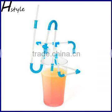 Funny For Kids Diy Straws /Connectable Drinking Straws SC011