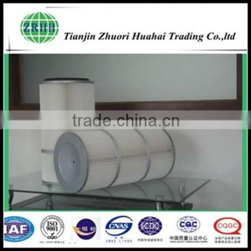 Filter cloth material dust filter and well cleaning dust collector filter