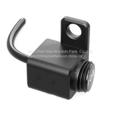 Name: Rearview Mirror Waterproof Switch Material: Aluminum Alloy Style: Left Mirror, Right Mirror Type: Three Speed Switch (one in and Two Out) Switch Wiring: About 50cm Long, Yellow, Red and Black Three Wire Feature 1.BUILD T6063 ALUMINUM ALLOY THICKENED photo-2