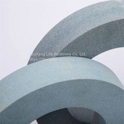 Green silicon carbide grinding mill dressing grinding wheel with the trim ring grinding wheel edge sharpness good finish