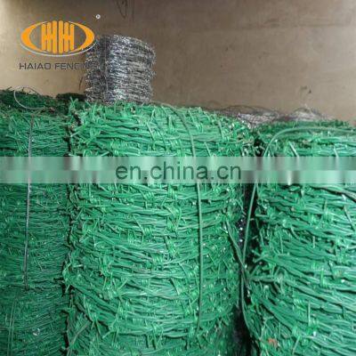 Wholesale 50kg High Quality Barbwire PVC Coated Barbed Wire Fence Price per kg photo-5