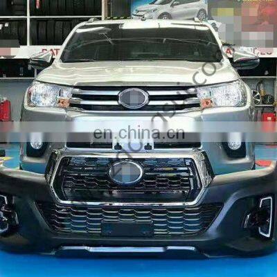 China Factory Selling Price Car Kit Parts ABS Front Grille Body Kits for Hilux Rocco 2018+