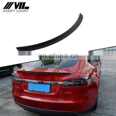 Carbon Fiber Auto Model S Spoiler Wing for Tesla