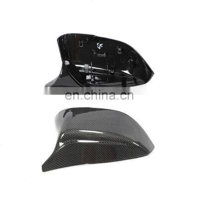 Carbon Fiber Q50 Mirror Cover for Infiniti Q50 Q50L Q60 Q70 QX30 QX50 2014-2020 Replacement Style photo-5