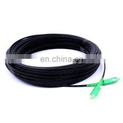 SC UPC APC  Single Mode G657A Simplex 1core 2core  Indoor outdoor FTTH Drop fiber optic Patch cord