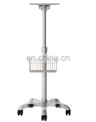 Manufacturer Aluminum Alloy OEM/ODM Patient Monitor Trolley for Hospital photo-4
