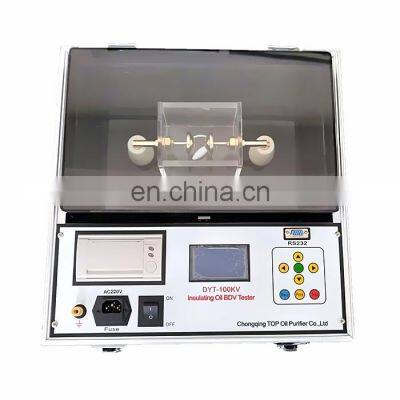 DYT series transformer oil tester / dielectric testing equipment / insulation oil bdv test kit