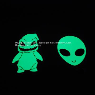 Luminous Sticker Glow-In-The-Dark Numbers Aliens Custom Vinyl Glow In The Dark Sticker